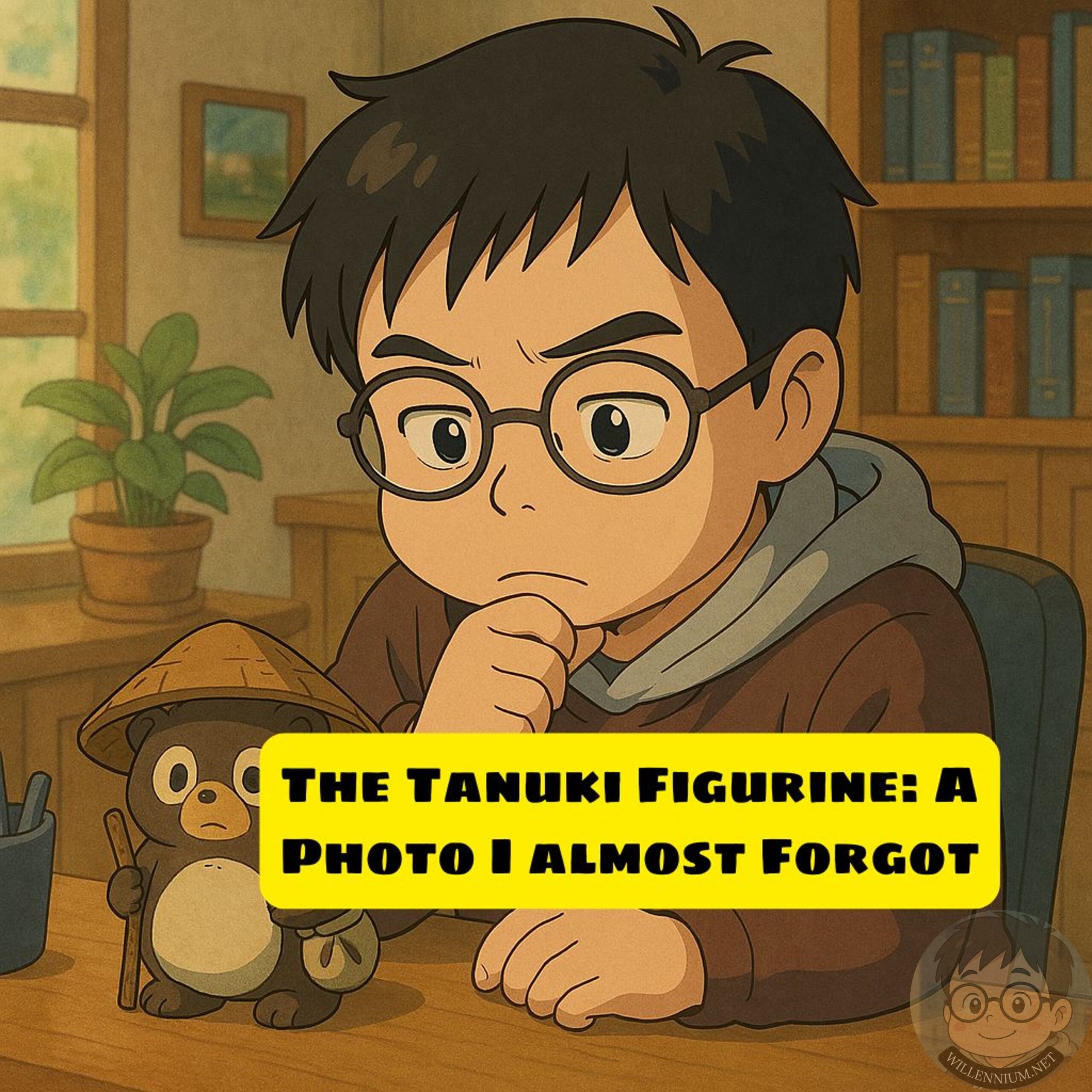 The Tanuki Figurine: A Photo I Almost Forgot